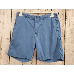 J.CREW Men's Size 34 Stanton Slim-Fit Stretch-Cotton‎ Twill Chino Khaki Shorts